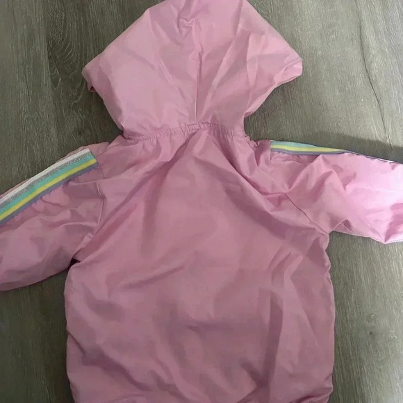 Girl’s Body Glove Pink Rain Jacket Size 4T - Picture 4 of 4